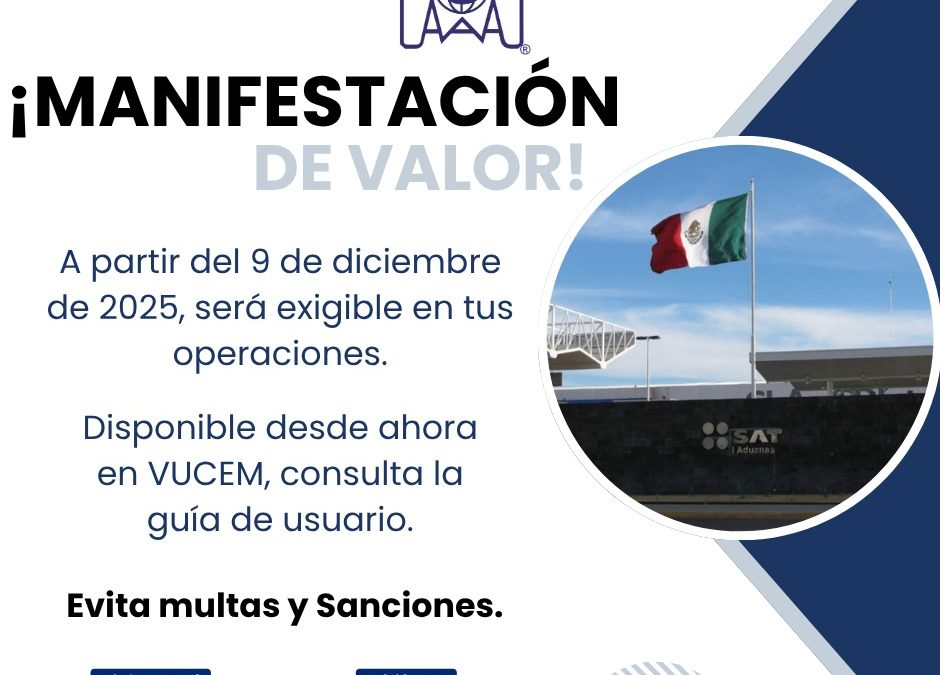 MANIFESTACION DE VALOR
