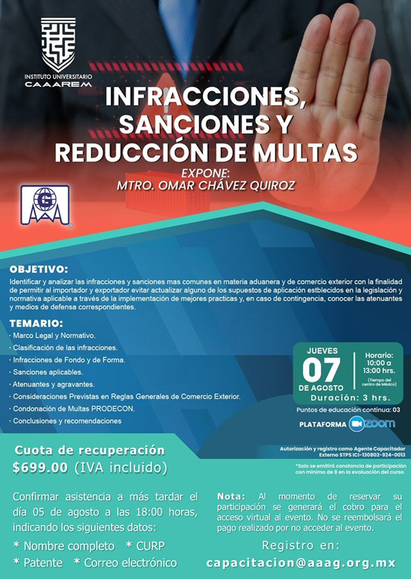Infracciones, sanciones y reduccion de multas
