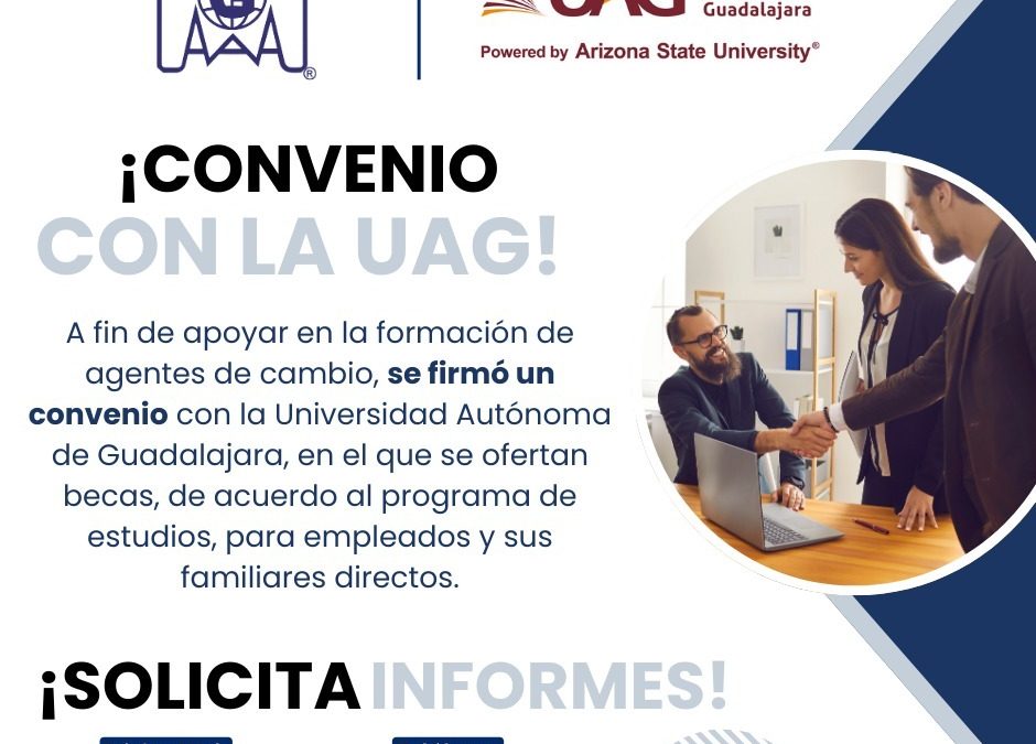 CONVENIO CON LA UAG