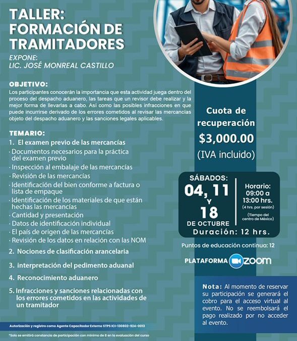 Taller formacion de tramitadores