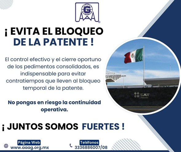 Evita el bloqueo de la patente