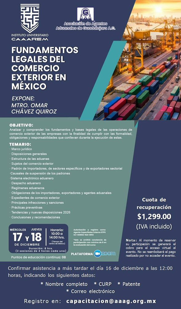 Fundamentos legales del comercio exterior en Mexico